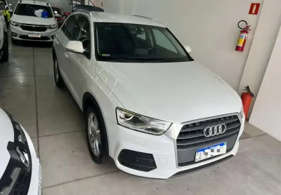 Audi q3 1.4 tfsi/tfsi flex s-tronic 5p  - branca - 2018/2018