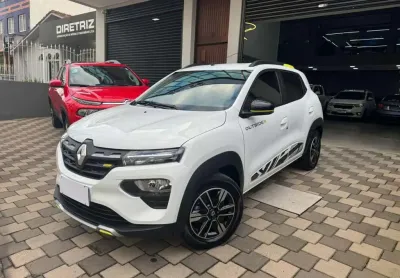 Renault kwid outsider 1.0 flex 12v 5p mec.  - branca - 2025/2026