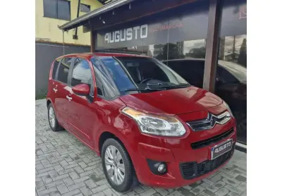 Citroën c3 picasso glx 1.5 flex 8v 5p mec.  - vermelha - 2013/2014