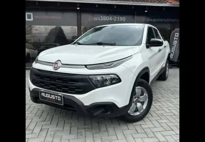 Fiat toro endurance 1.8 16v flex mec.  - branca - 2019/2020