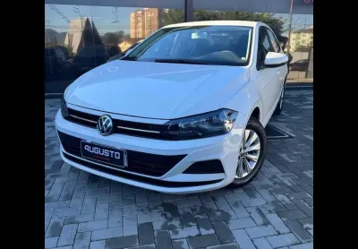 Volkswagen virtus 1.6 msi flex 16v 4p aut.  - branca - 2019/2020