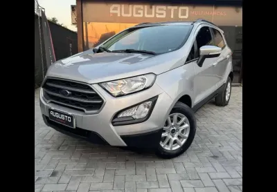 Ford ecosport se 1.5 12v flex 5p mec.  - prata - 2018/2019