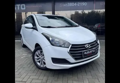Hyundai hb20 comfort plus 1.0 tb flex 12v mec.  - branca - 2016/2017