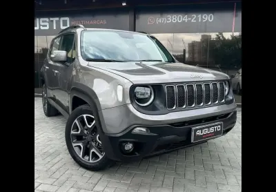 Jeep renegade longitude 1.8 4x2 flex 16v aut.  - cinza - 2021/2021