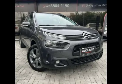 Citroën c4 cactus feel 1.6 16v flex aut.  - cinza - 2022/2022