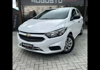 Chevrolet onix hatch joy 1.0 8v flex 5p mec.  - branca - 2019/2020