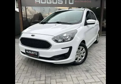 Ford ka 1.0 se/se plus tivct flex 5p  - branca - 2018/2019