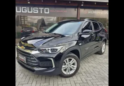 Chevrolet tracker lt 1.0 turbo 12v flex aut.  - preta - 2022/2023
