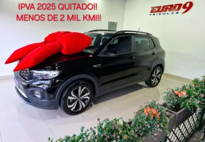 Volkswagen t cross cl tsi 2024 apenas 1.900 km! 