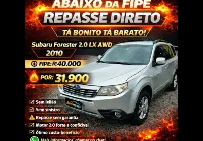 Subaru FORESTER 2.0 LX 4X4 16V GASOLINA 4P AUTOMÁTICO