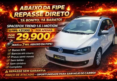 Volkswagen SPACEFOX 1.6 MI TREND 8V FLEX 4P AUTOMATIZADO
