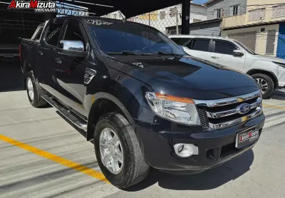 Ford ranger xlt cd  2.5 flex  preta 