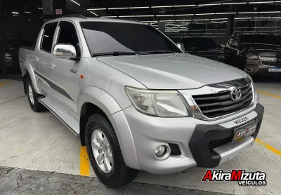 Hilux  cd sr 2.7 flex  4x2  prata  2014