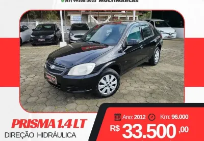 Prisma 1.4 lt com baixa quilometragem + direção hidráulica
