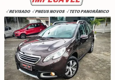 Peugeot 2008 1.6 griffe manual, o mais completo repleto de opcionais! veículo extremamente conservad
