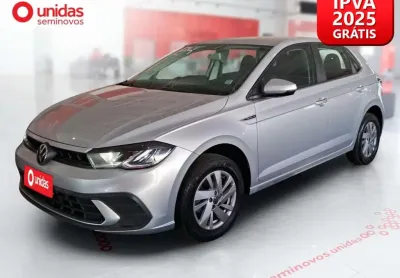Volkswagen polo 2024 1.0 12v 170 tsi comfortline flex automático