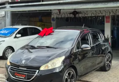 Peugeot 208 griffe flex completo 1.6 bancos de coouro super consrvado