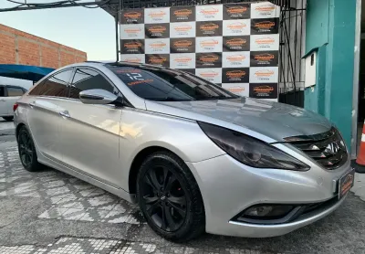 Sonata 2.4 aut modelo top com bancos cor cafe