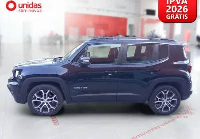 Jeep renegade 2024 1.3 t270 turbo flex longitude at6