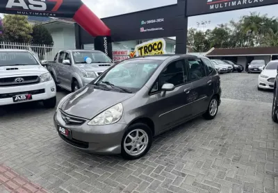 Honda fit lx 1.4/ 1.4 flex 8v/16v 5p aut.  - cinza - 2008/2008