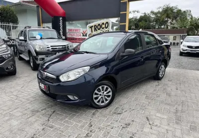 Fiat grand siena attrac. 1.4 evo f.flex 8v  - azul - 2014/2014