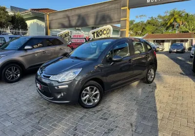 Citroën c3 tendance 1.6 vti flex start 16v aut.  - cinza - 2017/2018