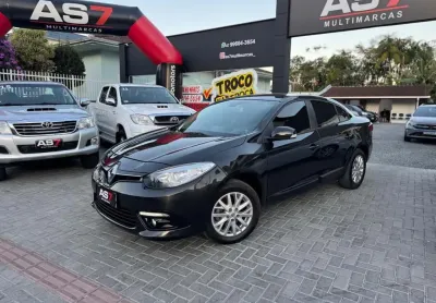 Renault fluence sed. dyn. plus 2.0 16v flex aut.  - preta - 2016/2017
