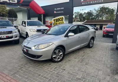 Renault fluence sed. dynamique 2.0 16v flex aut.  - prata - 2011/2012