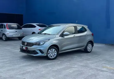 Fiat argo drive 1.0 6v flex  - cinza - 2018/2019