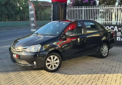 Toyota etios xls sedan 1.5 flex 16v 4p aut.  - preta - 2016/2017
