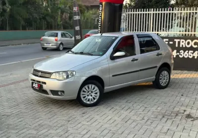 Fiat palio celebration 1.0 fire flex 8v 4p  - prata - 2008/2008