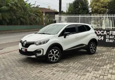 Renault captur intense 1.6 16v flex 5p aut.  - branca - 2018/2019