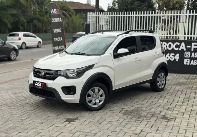 Fiat mobi way 1.0 fire flex 5p. - branca - 2016/2017