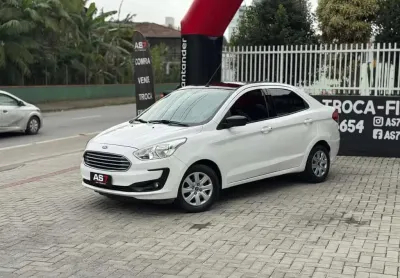 Ford ka+ sedan 1.0 se/se plus tivct flex 4p  - branca - 2018/2019