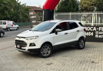 Ford ecosport freestyle 1.6 16v flex 5p  - branca - 2013/2013