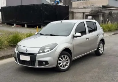 Renault sandero expression hi-flex 1.0 16v 5p  - prata - 2014/2014