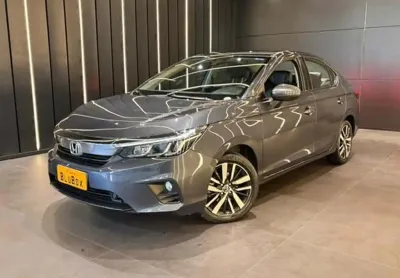 Honda city sedan exl 1.5 flex  16v 4p aut.  - cinza - 2023/2024