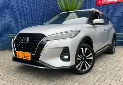 Nissan kicks exclusive 1.6 16v flex aut.  - prata - 2022/2022