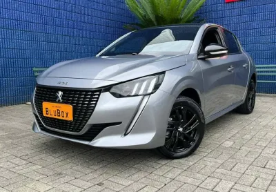 Peugeot 208 style 1.0 flex 6v 5p mec.  - cinza - 2023/2024