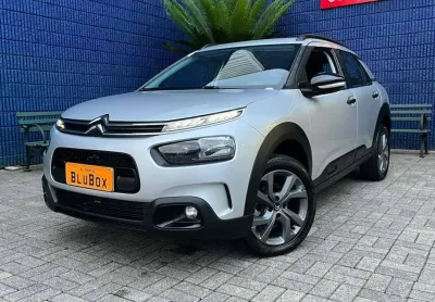 Citroën c4 cactus feel 1.6 16v flex aut.  - prata - 2022/2023