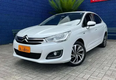 Citroën c4 lounge exclusive 1.6 turbo flex aut.  - branca - 2017/2017