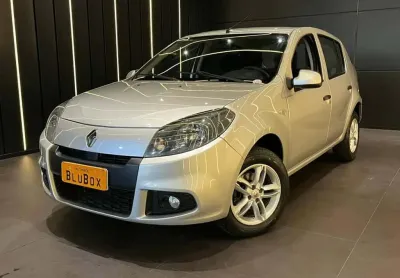 Renault sandero expression hi-flex 1.0 16v 5p - prata - 2014/2014