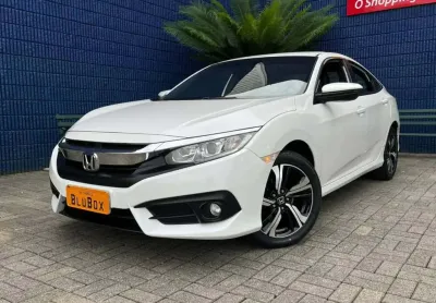 Honda civic ex 2.0 flex 16v aut.4p - branca - 2016/2017