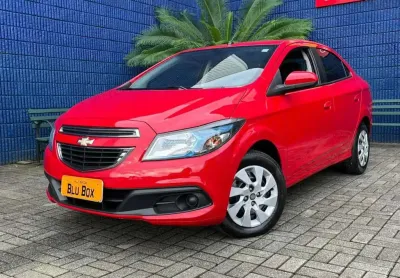 Chevrolet prisma lt 1.4 8v flexpower 4p - vermelha - 2015/2016