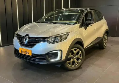 Renault captur life 1.6 16v flex 5p aut. - prata - 2018/2019