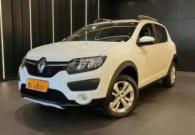 Renault sandero stepway flex 1.6 16v 5p - branca - 2019/2020