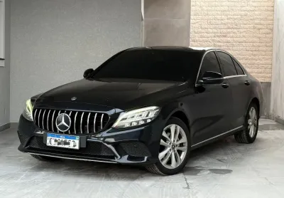 Mercedes-benz c180 avantgarde    ano e modelo 2019 