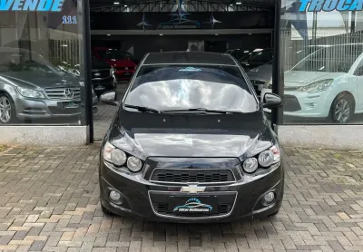 Chevrolet sonic ltz sedan 1.6 automático na cor preta – 2012 