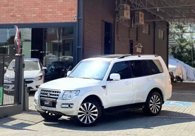 Mitsubishi pajero hpe full 3.2 4x4 t.i.dies. 5p aut  - branca - 2015/2016