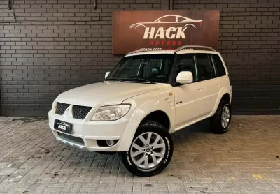 Mitsubishi pajero tr4 2.0/ 2.0 flex 16v 4x4 aut.  - branca - 2012/2012